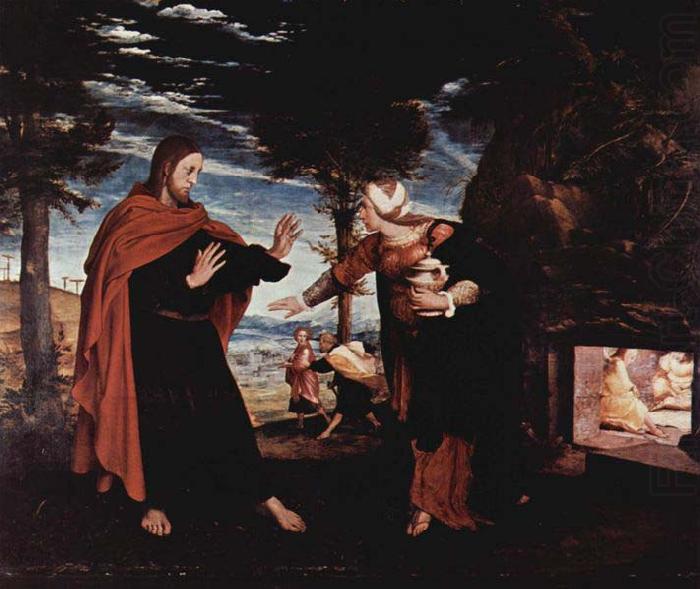 Hans holbein the younger Noli me tangere oil painting picture